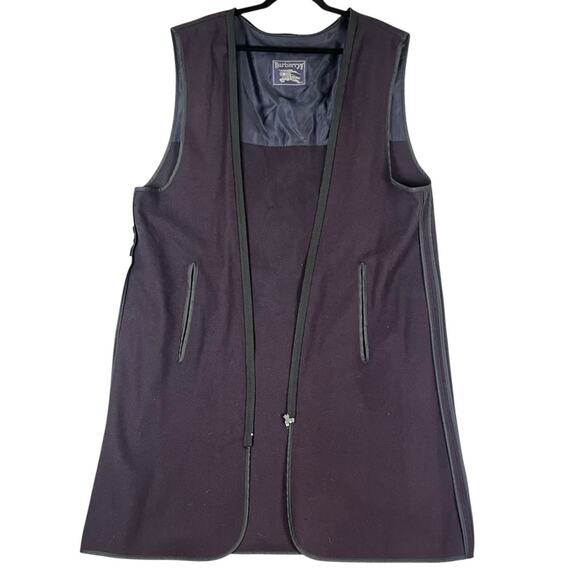 Burberry Jackets & Blazers - Vintage Burberry’s Wool Coat Liner Zip In and Out XL Sleeveless Luxury Winter